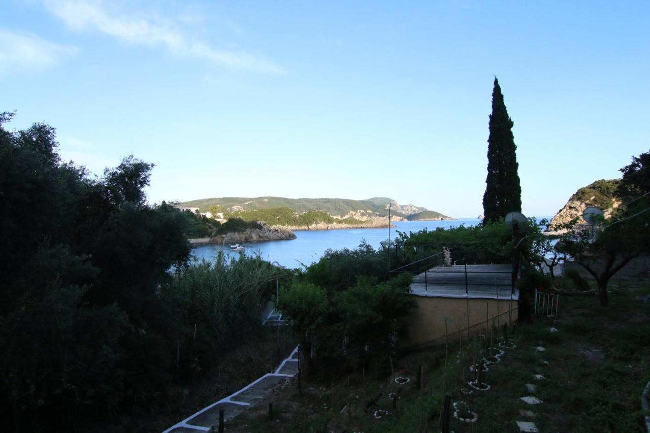 Ferienwohnung Sea Breeze Paleokastritsa Exterior foto