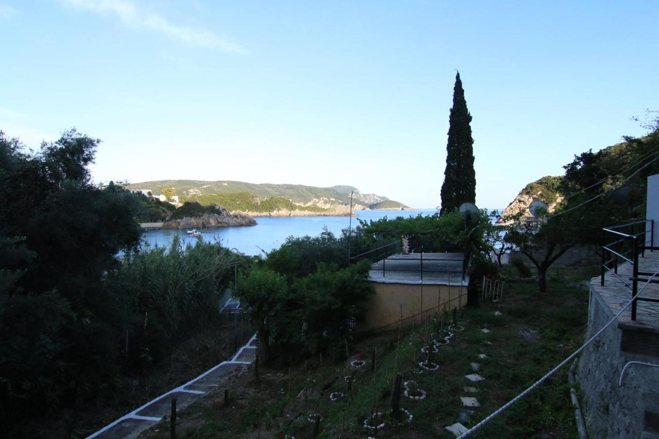 Ferienwohnung Sea Breeze Paleokastritsa Exterior foto