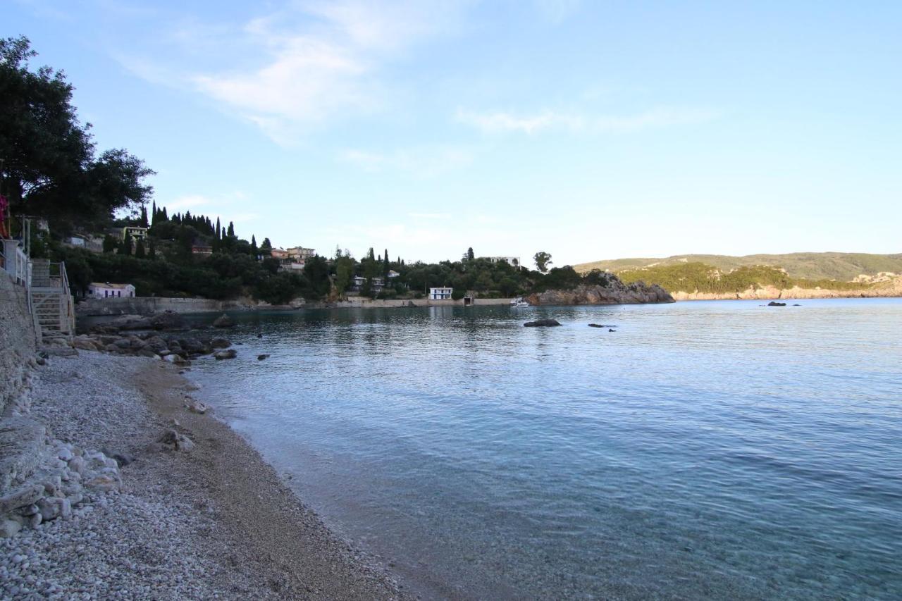 Ferienwohnung Sea Breeze Paleokastritsa Exterior foto