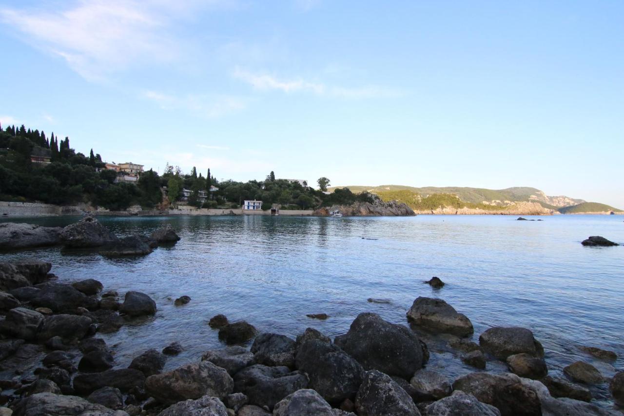 Ferienwohnung Sea Breeze Paleokastritsa Exterior foto