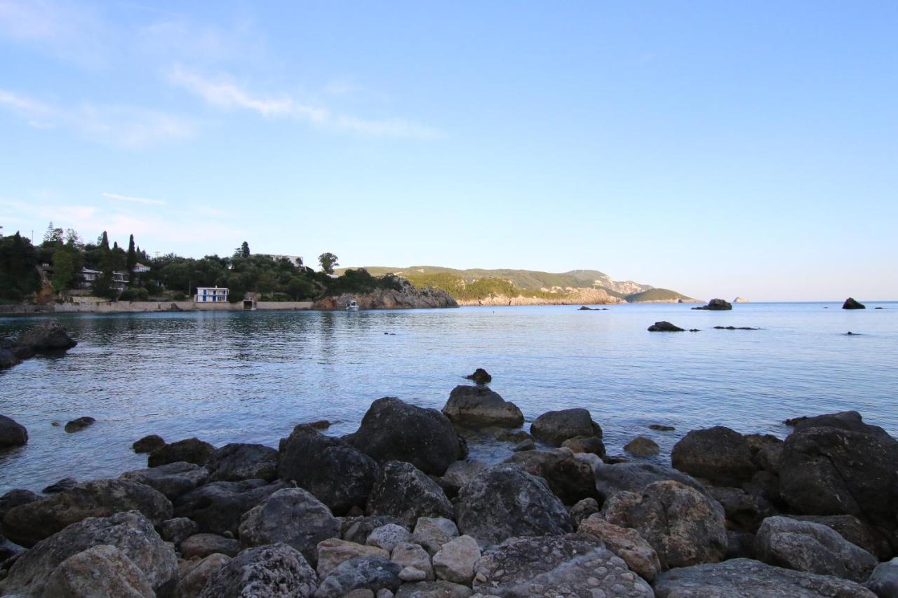 Ferienwohnung Sea Breeze Paleokastritsa Exterior foto