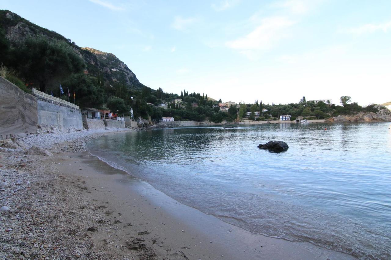 Ferienwohnung Sea Breeze Paleokastritsa Exterior foto