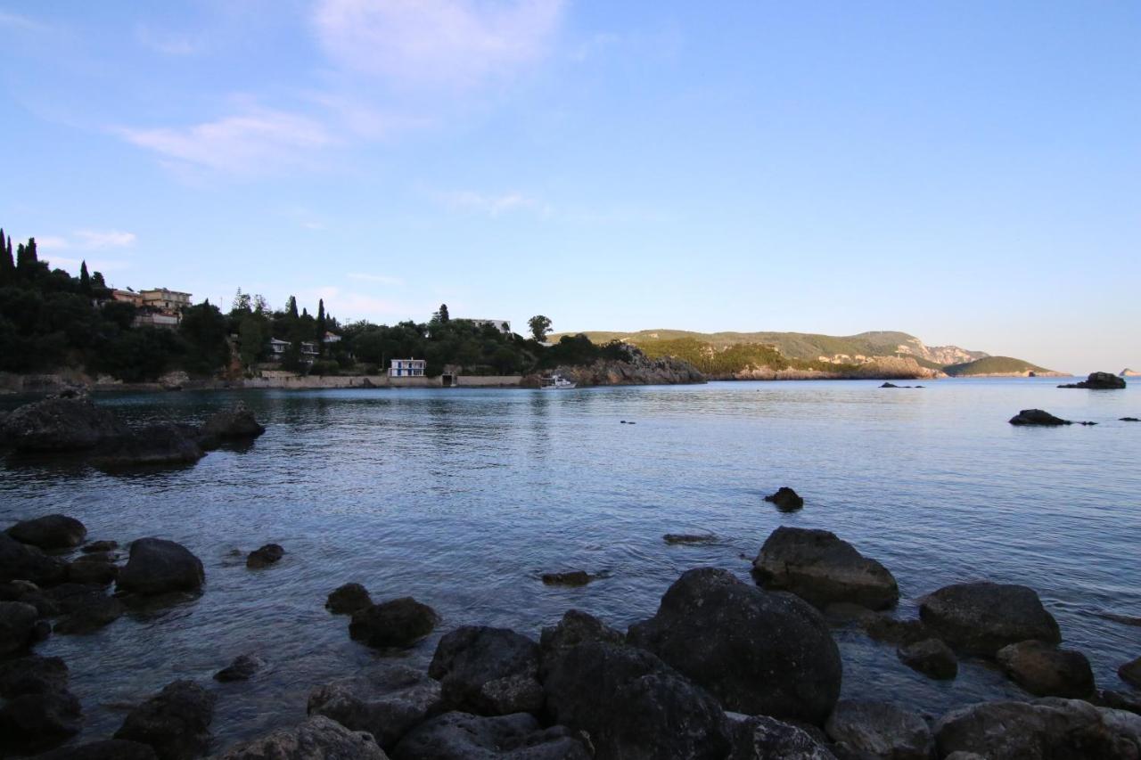 Ferienwohnung Sea Breeze Paleokastritsa Exterior foto